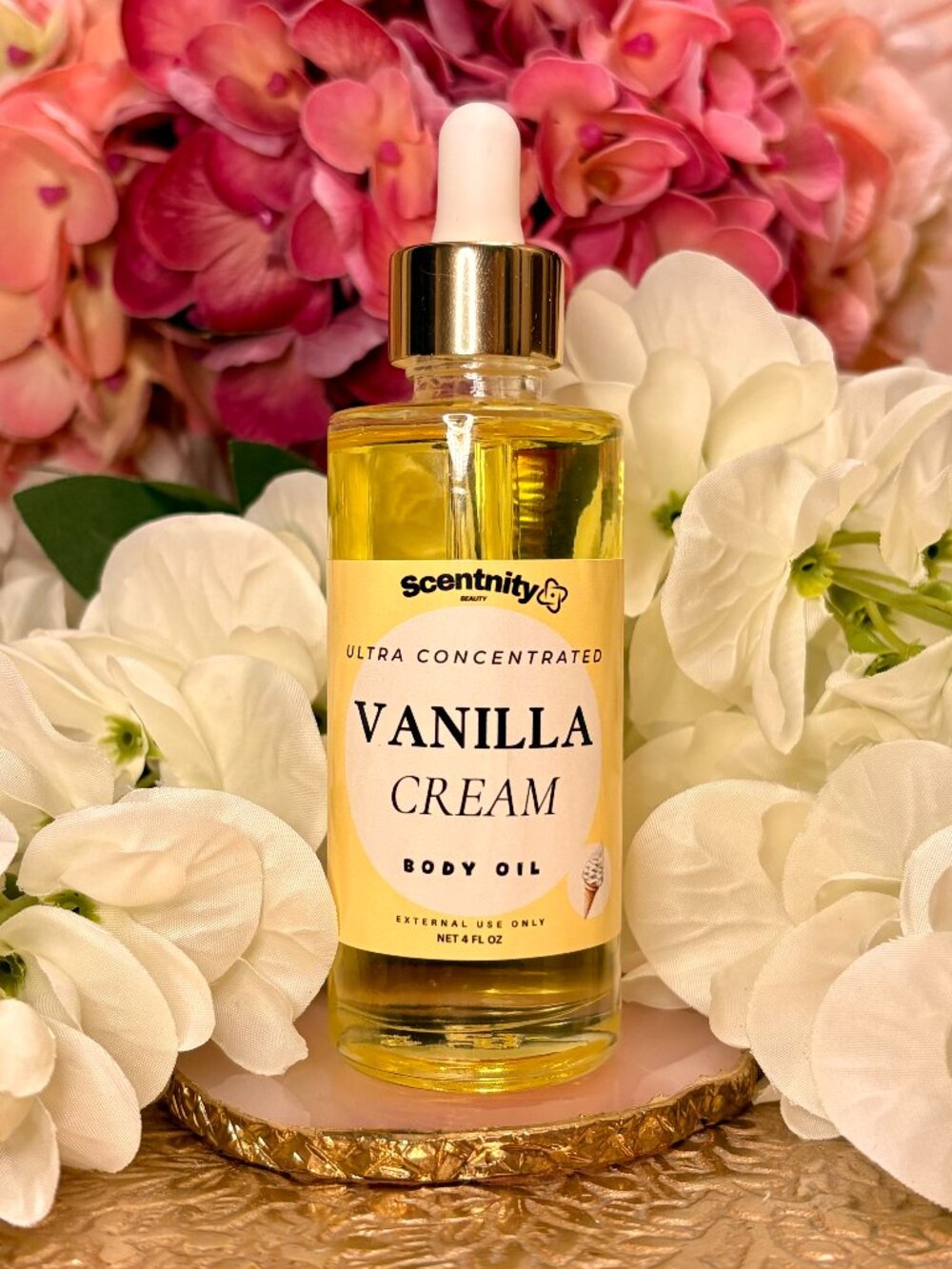 NEW Scentnity Vanilla Cream Pheromone Perfume Body Oil - 4 oz